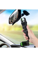 Load image into Gallery viewer, Araç Içi Dikiz Aynası Arka Koltuk Ve Masaüstü Montajlı Ayarlanabilir Siyah Renk Telefon Tutucu