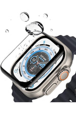 Load image into Gallery viewer, Apple Watch 8 Ultra 49mm Uyumlu Watch Ekran Koruyucu Darbelere Dayanıklı Tam Kaplayn Esnek Nano Cam