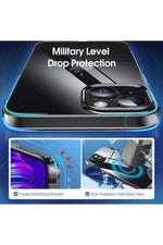 Load image into Gallery viewer, İphone 14 Plus/15 Plus Uyumlu Kılıf Darbelere Dayanıklı Ince Şeffaf Renksiz Transparan Esnek Silikon