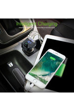 Load image into Gallery viewer, Araç Fm Transmitter 5.0 Bluetooth Araç Kiti Usb Mp3 Sd Kart Flash Için Uygun Çakmaklık Girişli