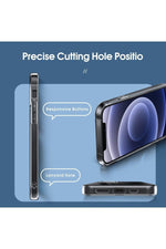 Load image into Gallery viewer, iPhone 12 Mini Uyumlu Kılıf Darbelere Dayanıklı Ultra ince Şeffaf Renksiz Transparan Esnek Silikon