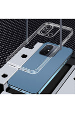 Load image into Gallery viewer, Xiaomi Redmi 12C Uyumlu Kılıf 3D Kamera Korumalı Darbe Önleyici Şeffaf Transparan Esnek Silikon