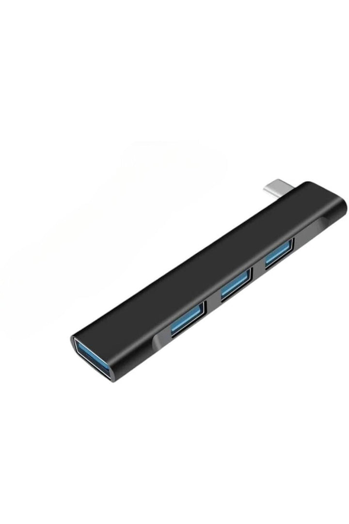 iPad/iPhone/Macbook Uyumlu Type-C To 4x USB 3.0 ve 2.0 Çevirici Dönüştürücü Çoğaltıcı Metal Dayanklı