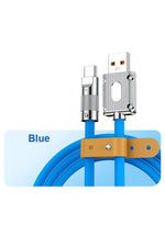 Load image into Gallery viewer, USB To Type-C 120W 6A Turbo Hızlı Şarj ve Data Kablosu Samsung Xiaomi Android Uyumlu Esnek Kopmaz
