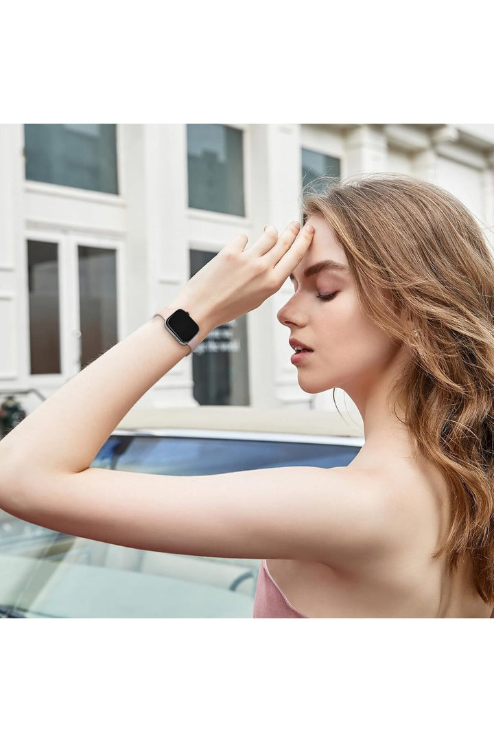 Huawei Watch Fit 4 Pro/Fit 4/Fit 3 Uyumlu Kordon Slim Same Liquid Silikon Spor Renkli Kordon