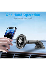 Load image into Gallery viewer, Yüksek Kaliteli Magsafe Telefon Tutucu Araç İçi Ayarlanabilir 360 Dönebilen Vantuzlu Manyetik Tutucu
