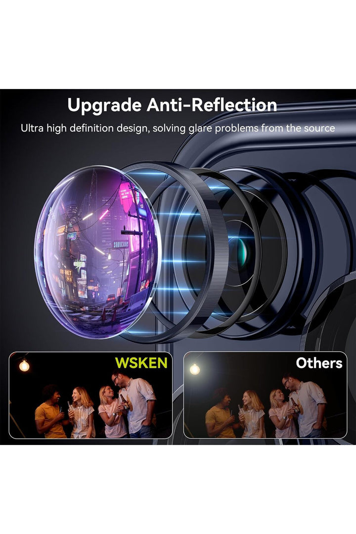 iPhone 15 Pro Max Uyumlu Kamera Lens Koruyucu Dayanıklı Renkli Metal Temperli Cam Kamera Lens Koruma