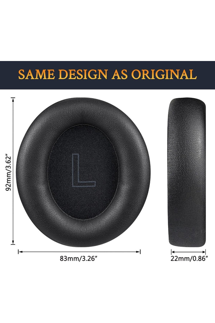 Ankr Soundcore Life Q30/Q35 Uyumlu Kulaklık Pedi Kumaş Koruyucu Yedek Kulaklık Pedi Kulaklık Süngeri