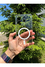Load image into Gallery viewer, Xiaomi Redmi Note 14 Uyumlu Kılıf Sert Sararmaz Magsafe Kamera Korumalı Koruyucu Dayanıklı Kapak
