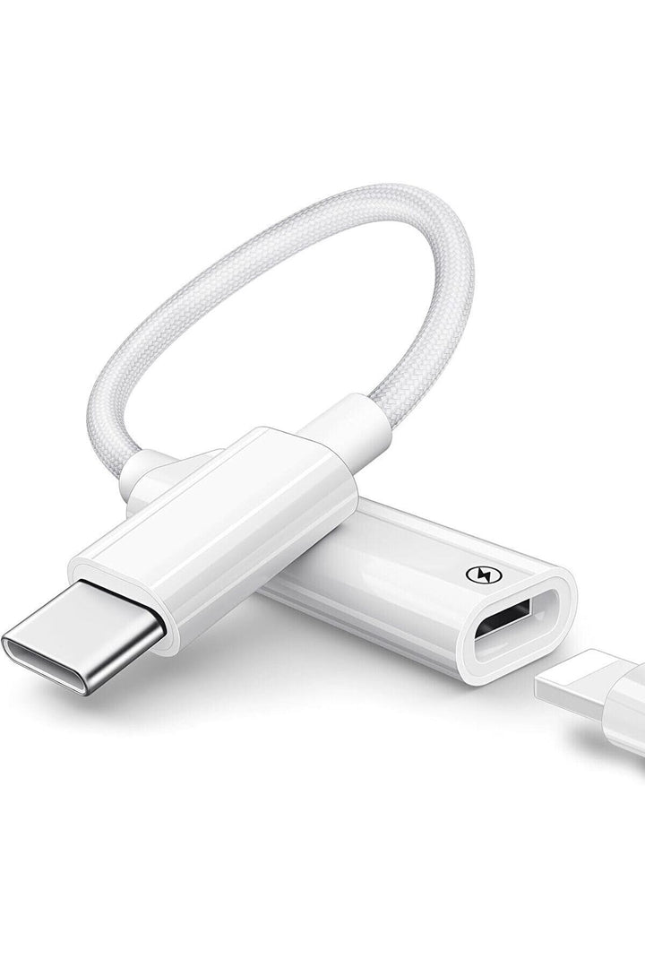 Lightning To Type C Çevirici Iphone 15/plus/16 Pro/17 Pro Max Uyumlu Şarj Adaptörü Şarj Dönüştürücü