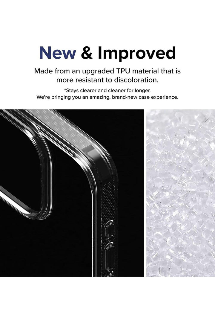 iPhone 15 Pro Max Uyumlu Kamera Çıkıntlı Korumalı Darbe Önleyici Şeffaf Esnek Renksiz Silikon Kapak