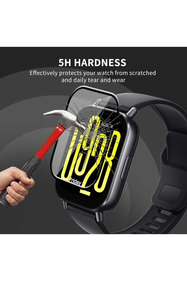 Xiaomi Redmi Watch 5 Active Uyumlu Ekran Koruyucu Çizilme ve Darbelere Dayanıklı Esnek Nano Koruma