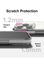 Load image into Gallery viewer, iPhone 15 Pro Max Uyumlu Kamera Çıkıntlı Korumalı Darbe Önleyici Şeffaf Esnek Renksiz Silikon Kapak
