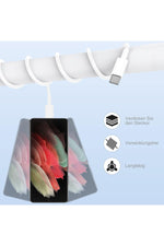 Load image into Gallery viewer, Samsung Galaxy S21/S22/S23/24/S24 Plus/S24 Ultra Uyumlu Hızlı Şarj 25W USB-C Type-C PD Şarj Cihazı
