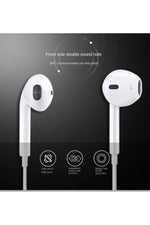 Load image into Gallery viewer, 5/5S/6/6S/6S Plus Uyumlu 3.5mm Jack Kulaklık Samsung Xiaomi Huawei Uyumlu Mikrofonlu Kulaklık
