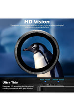 Load image into Gallery viewer, İphone 15 Pro/iphone 15 Pro Max Uyumlu Kamera Lens Koruyucu Dayanıklı Renkli Metal Temperli Cam
