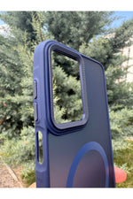 Load image into Gallery viewer, Samsung Galaxy A26 Uyumlu Kılıf Magsafe Renkli Kamera Etrafı Koruyucu Metalik Silikon Sararmaz Kapak
