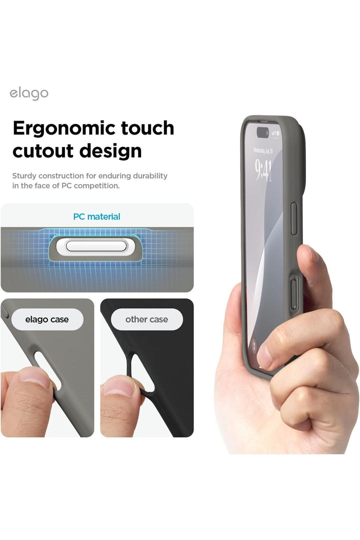 Yüksek Kaliteli iPhone 16 Uyumlu Kılıf Liquid Silikon Renkli Mat Lekelere Dayanıklı Kaymaz