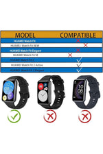 Load image into Gallery viewer, Huawei Watch Fit2 Uyumlu Kordon Liquid Silikon Ayarlanabilir Renkli Lansman Kordon
