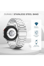 Load image into Gallery viewer, Huawei Watch GT2E/GT2/GT2 Pro/GT3/GT3 Pro/GT4 46mm Uyumlu Kordon Ayarlanablir Paslanmaz Parlak Metal
