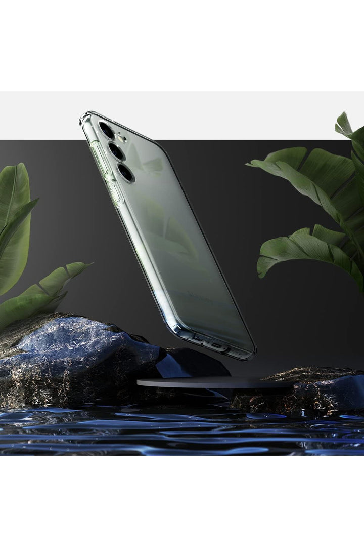 Samsung Galaxy S23 Fe Uyumlu Kılıf Kamera Korumalı Darbe Önleyici Şeffaf Renksiz Sert Silikon Kapak