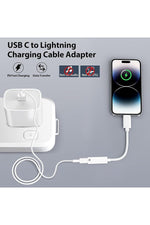 Load image into Gallery viewer, Lightning To Type C Çevirici Iphone 15/plus/16 Pro/17 Pro Max Uyumlu Şarj Adaptörü Şarj Dönüştürücü
