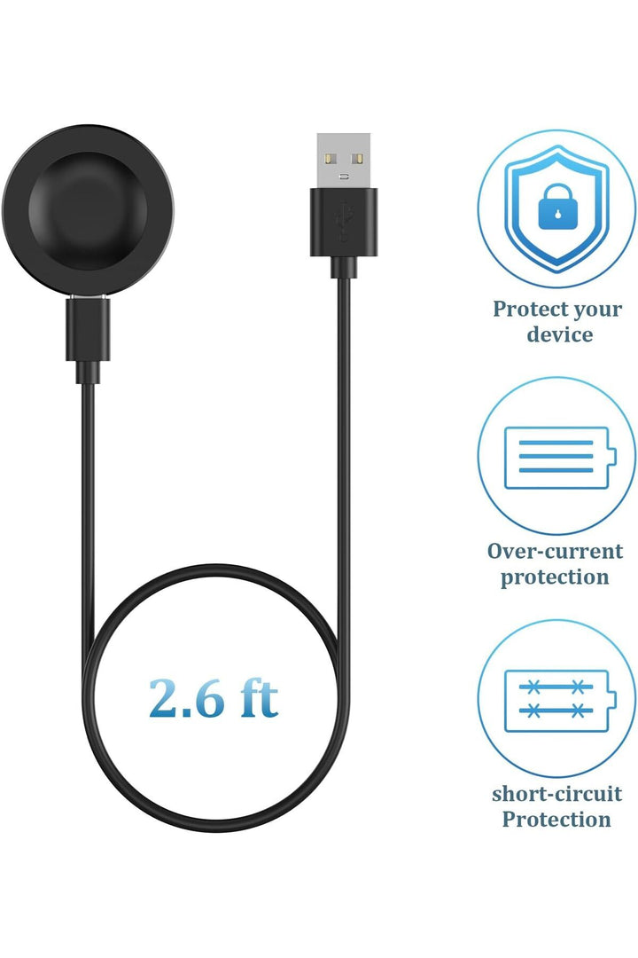 Huawei GT2 Pro/GT3 Pro Uyumlu Şarj Kablosu Manyetik Kablosuz Hızlı Şarj Aleti Standı