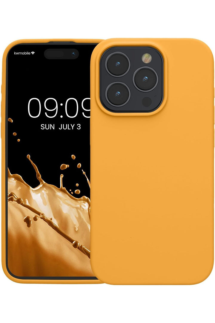 Yüksek Kaliteli iPhone 13 Pro Uyumlu Kılıf Liquid Silikon Renkli Mat Lekelere Dayanıklı Kaymaz