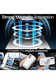 iPhone 17 Uyumlu Kılıf İnce Sert Sararmaz Magsafe Kamera Kenarı Koruyucu Dayanıklı Kapak