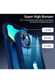 iPhone 13 Uyumlu Kılıf Kamera Çevresi Metal Sararmaya Karşı Dayanıklı Koruyucu Silikon Kapak