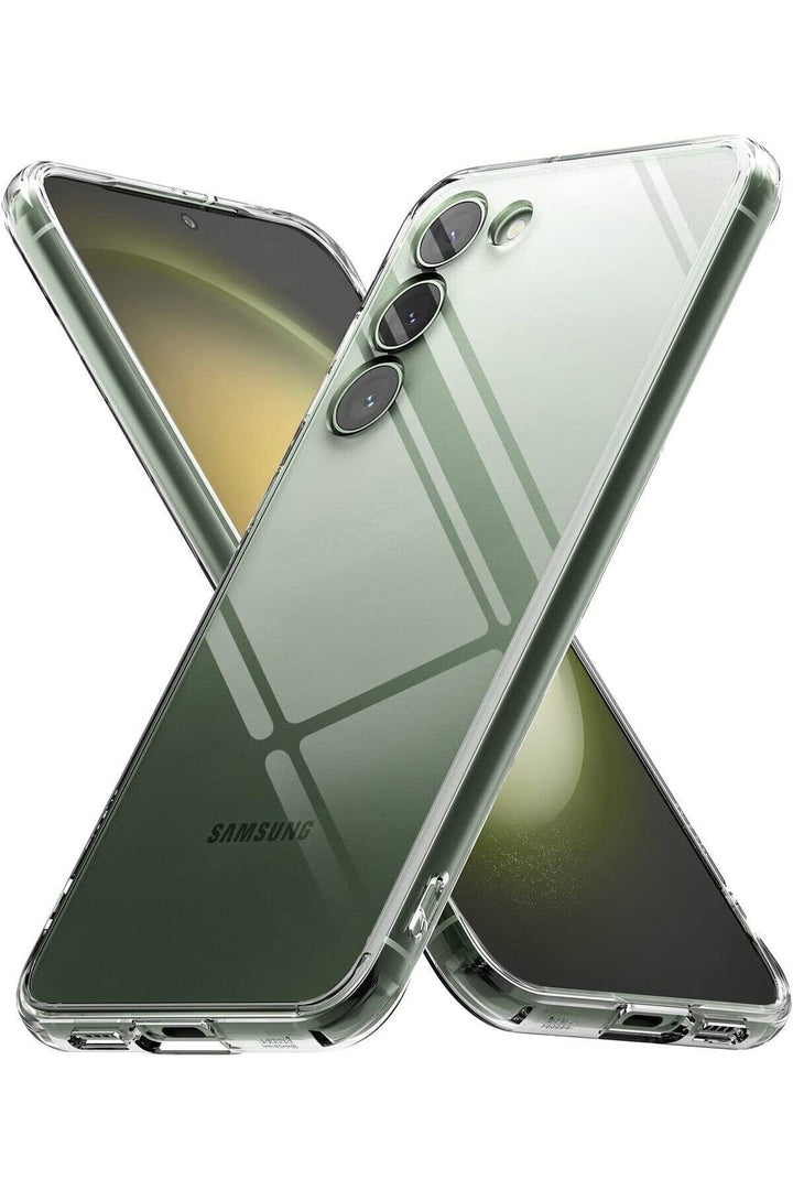 Samsung Galaxy S23 Uyumlu Kılıf 3D Kamera Korumalı Şeffaf Darbe Önleyici Renksiz Esnek Silikon