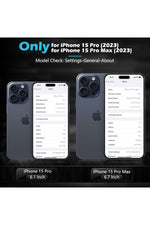 Load image into Gallery viewer, İphone 15 Pro/iphone 15 Pro Max Uyumlu Kamera Lens Koruyucu Dayanıklı Renkli Metal Temperli Cam
