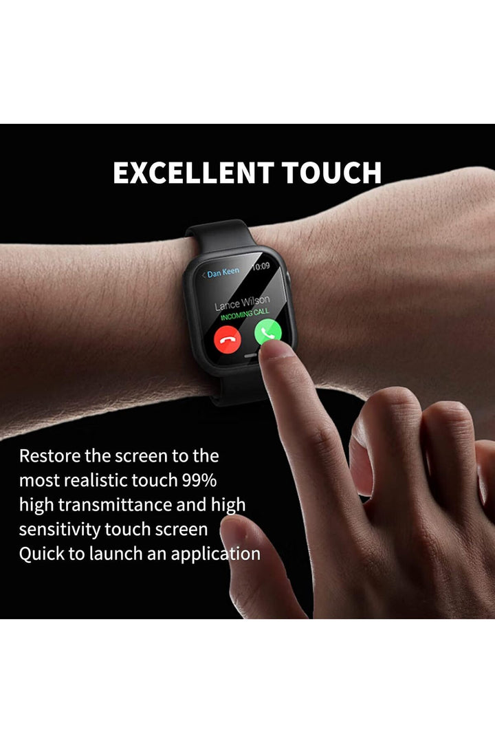 Apple Watch Watch 10 Serisi 46mm Uyumlu Kılıf Kasa ve Ekran Koruyucu Guard Case Renkli Kasa Koruma