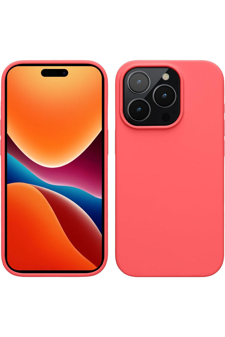 Yüksek Kaliteli iPhone 14 Pro  Uyumlu Kılıf Liquid Silikon Renkli Mat Lekelere Dayanıklı Kaymaz