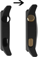 Load image into Gallery viewer, Huawei GT4 46mm Uyumlu Kılıf Siyah Kasa ve Ekran Koruyucu Siyah Kadranlı Ekran ve Kasa Koruma Kapak
