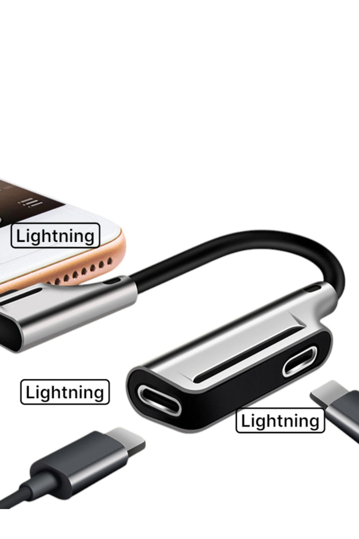 iPhone 14/13/12/11/X/8/7/Pro Max/Plus/Mini Uyumlu Kulaklık Çevirici Lightning Dönüştürücü Çoğaltıcı