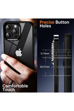 Load image into Gallery viewer, iPhone 15 Pro Max Uyumlu Kılıf Kamera Çevresi Metal Sararmaya Karşı Dayanıklı Koruyucu Silikon Kapak
