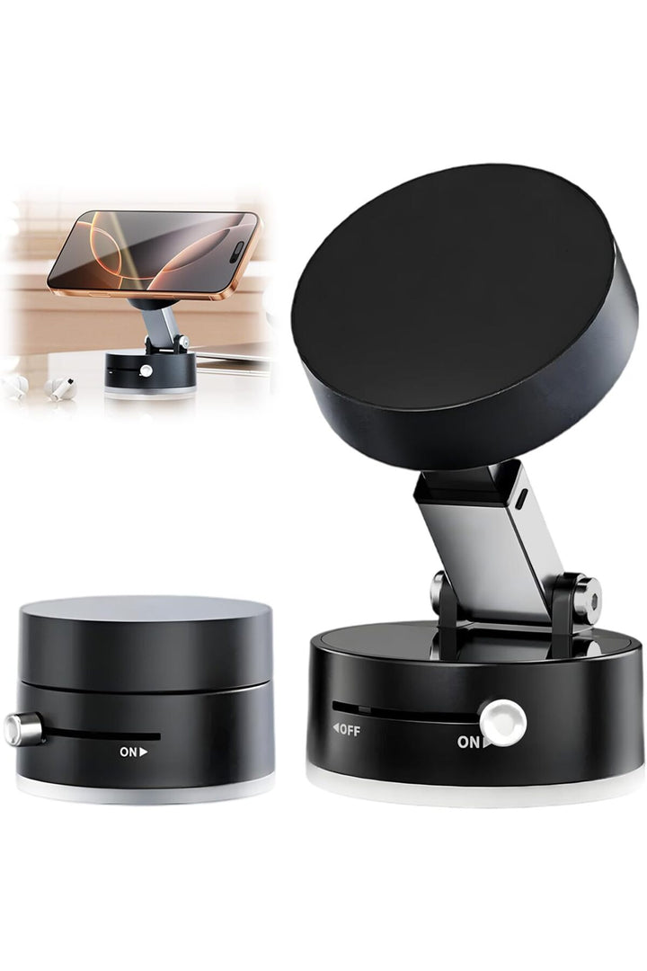 Yüksek Kalite Araç içi Magsafe Telefon Tutucu Kilitli Vakum Telefon ve Tablet Tutucu Masaüstü Stand