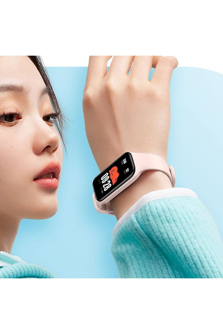 Redmi Band 8 Active/Redmi Band 2 ile Uyumlu Kordon Silikon Esnek Renkli Liquid Silicone Kordon