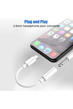 Load image into Gallery viewer, iPhone 7 8 X 11 12 13 14 Uyumlu Lightning To 3.5mm Aux Jack Kulaklık Çevirici Bluetooth Gerektirmez
