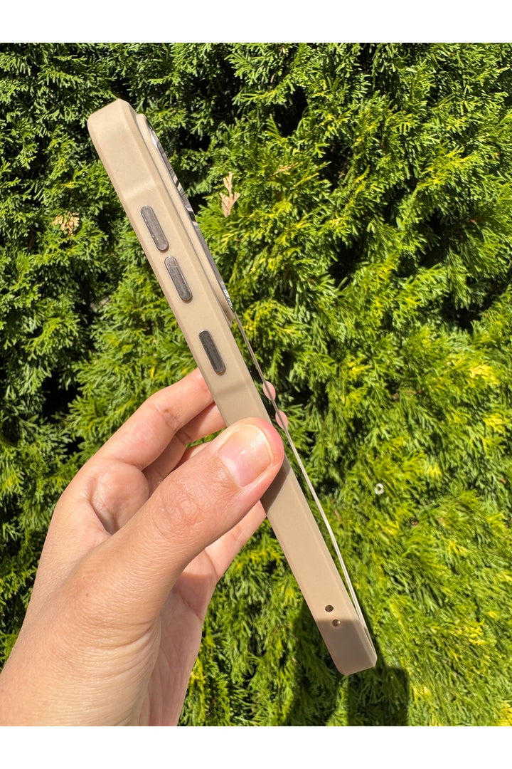 Samsung Galaxy A56/A36 Uyumlu Kılıf Siyah Transparan Şeffaf Kamera Çevresi Metal Koruyucu Silikon