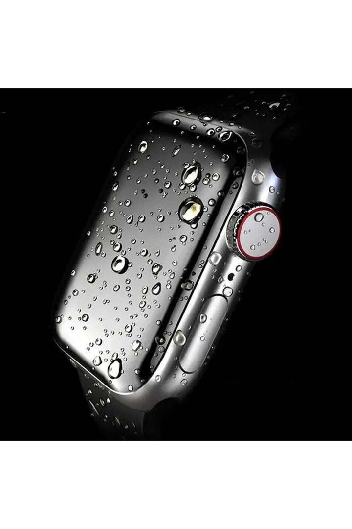 Apple Watch 45mm Uyumlu Koruyucu Ekranı Tam Kaplayan Parmak İzi Bırakmayan Nano 3D Mat Ekran Koruma