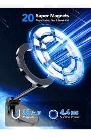 İphone 11-12-13-14-15-16 Plus-17 Pro Max Uyumlu Magsafe Manyetik Mıknatıslı Araç Içi Telefon Tutucu