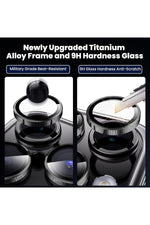 Load image into Gallery viewer, iPhone 15 Pro Max Uyumlu Kamera Lens Koruyucu Dayanıklı Renkli Metal Temperli Cam Kamera Lens Koruma
