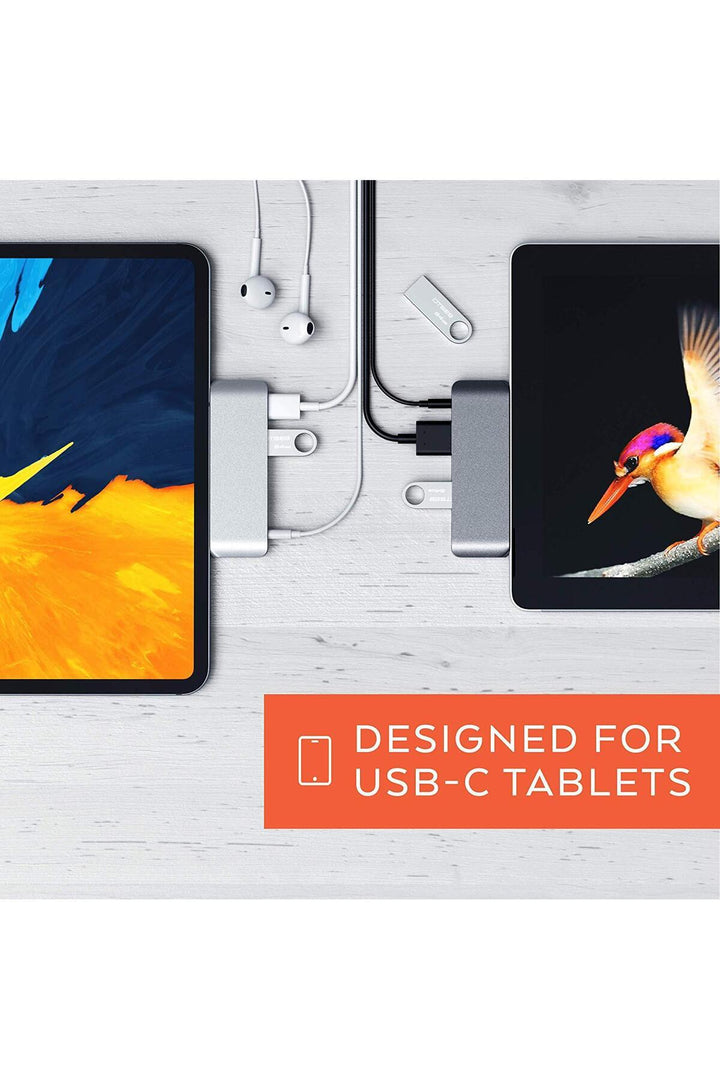 Macbook/iPad/iPhone Uyumlu Type-C HUB 4K 30HZ veya 1080P 60HZ HDMI 3.0 USB 3.5mm Kulaklık Çevirici