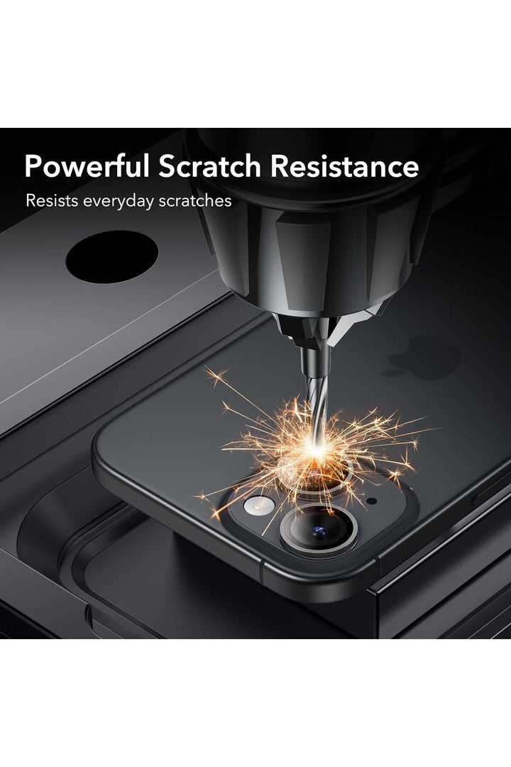 iPhone 15 Uyumlu Kamera Lens Koruyucu Dayanıkl Renkli Metal Temperli Cam Kamera Lens Koruma