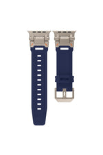Load image into Gallery viewer, Apple Watch 8 7 6 5 4 3 2 1 42mm/44mm/45mm/49mm Uyumlu Kordon Ayarlanabilir Titanyum Metal Başlıklı
