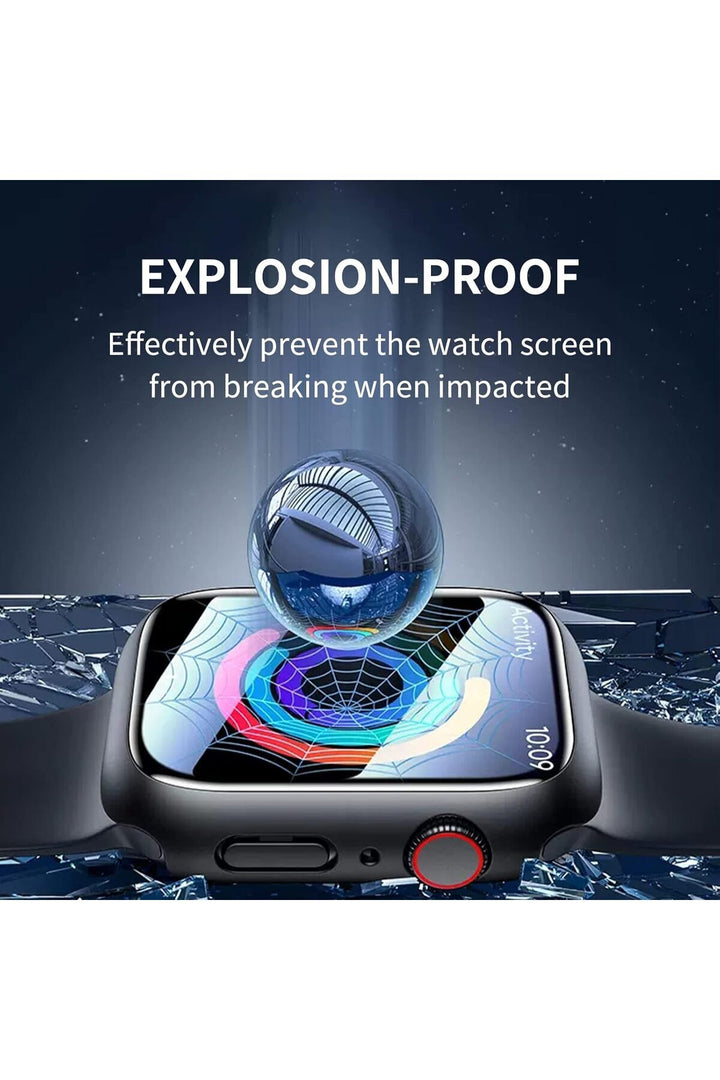 Apple Watch Watch 10 Serisi 46mm Uyumlu Kılıf Kasa ve Ekran Koruyucu Guard Case Renkli Kasa Koruma