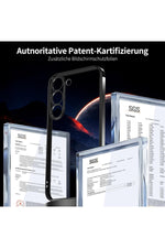 Load image into Gallery viewer, Samsung Galaxy S23 Uyumlu Kılıf Kenarları Renkli Kamera Korumalı Dayanıklı Şeffaf Silikon Kapak
