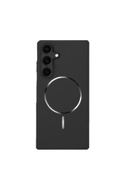 Samsung Galaxy A16 Uyumlu Magsafe Kılıf Sert Mat Koruyucu Kablosuz Şarj Destekli Arka Kapak